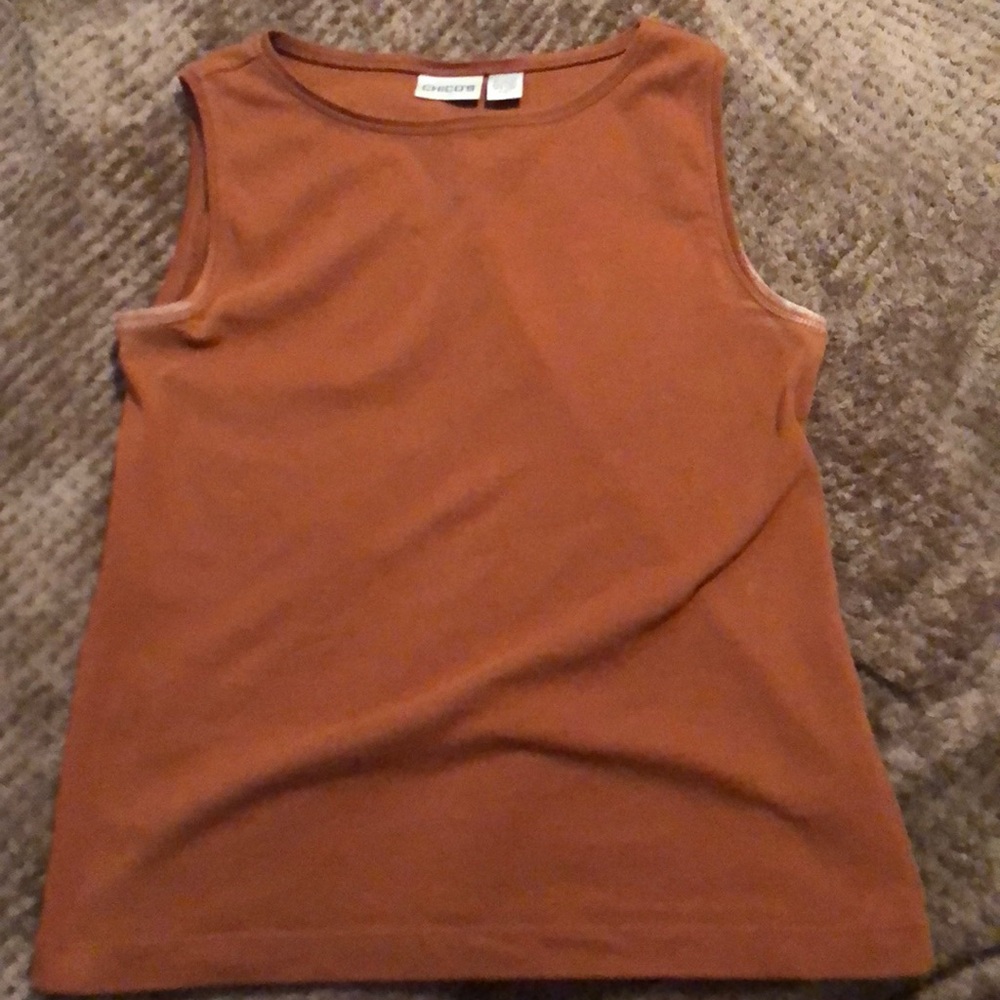Tangerine tank top